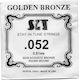 Sit Golden Single Bronze Acoustic Guitar String 52"