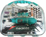 Meakida Σετ Κασετίνα με Δράπανο Μοντελισμού Περιστροφικό Πολυεργαλείο 180W με Ρύθμιση Ταχύτητας