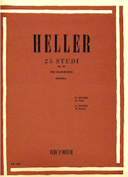 Ricordi Heller - 25 Studies Op.45 pentru Pian