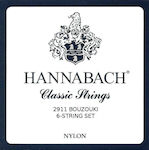 Hannabach Set of Strings for Bouzouki 2911 Bouzouki 6-String 10 - 26"