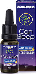 Cannaboss Can Sleep Oil 5% CBD + 5% CBN 10ml