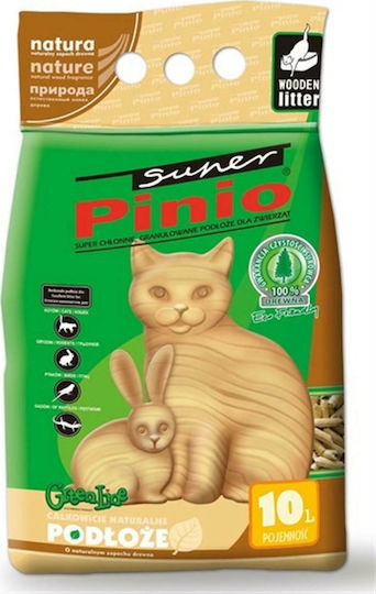 Certech Certech Cat Litter Super Pinio Natural Pellet Γάτας με Άρωμα Πεύκο 10lt