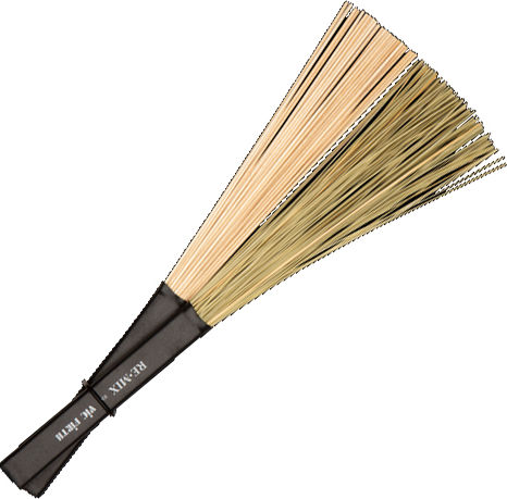 Vic Firth Remix Brushes 2-Pair Combo Pack Grass / Birch