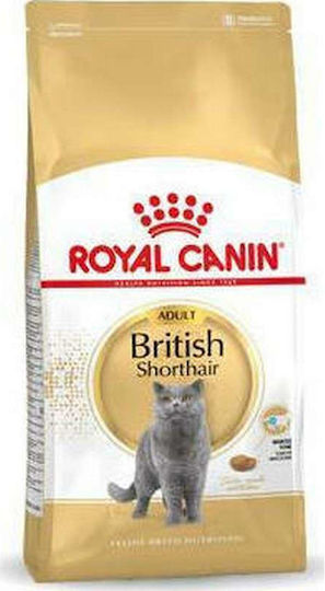 Royal Canin British Shorthair Adult Dry Food for Adult Cats with Corn 4kg
