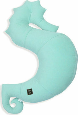 Kadaro Breastfeeding, Pregnancy & Baby Rest Pillow Velvet Nepto Aquamarine 65cm