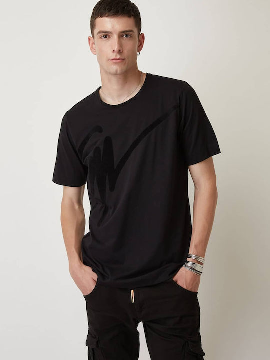Polo Herrenbluse Kurzarm Schwarze