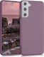 KWmobile Задна корица Силикон Лилав (Galaxy S21...