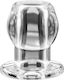 Perfect Fit Brand Tunnel Anal Plug X-Large Πρωκτική Σφήνα XLarge Clear 4.25cm