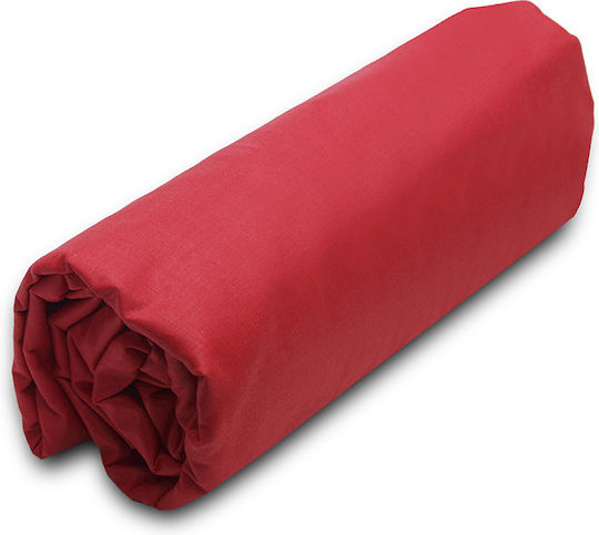 Palatex Baseline Σεντόνι Διπλό 200x240εκ. 12 Red