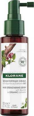 Klorane Hair Strengthening Serum against Hair Loss for All Hair Types Quinine & Edelweiss 100ml