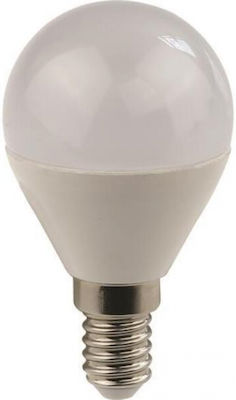 Eurolamp LED Lampen für Fassung E14 und Form G45 Kühles Weiß 400lm 1Stück