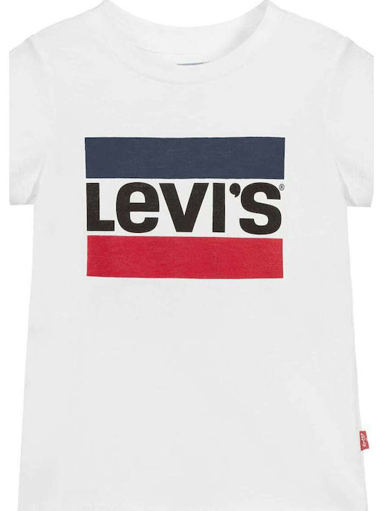 Levi's Kinder-T-Shirt Weiß