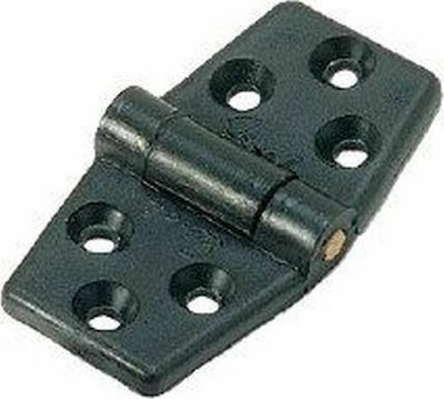 Eval Hinge Boat Deck Plastic 110x60mm Black