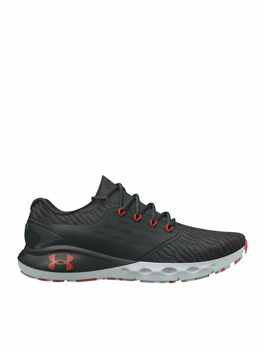 Under Armour Charged Vantage Marble Sport Shoes Running Black / Halo Gray / Red