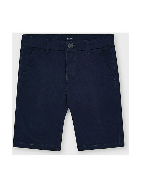 Mayoral Kids Shorts/Bermuda Fabric Navy Blue