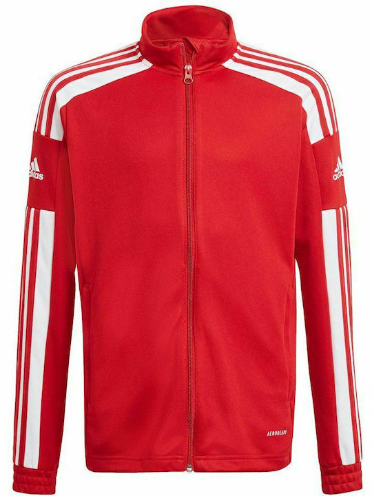 adidas Athletic Kids Cardigan Red Squadra 21