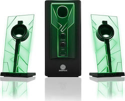 Gogroove BassPULSE 2.1 Cu Putere 20W Boxe PC Verzi