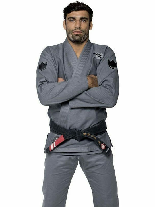 Kingz Nano 2.0 GI Men's Brazilian Jiu Jitsu Uniform Gray