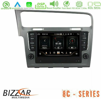 Bizzar U-BL-8C-VW12 Pro Ηχοσύστημα Αυτοκινήτου για VW Golf (Bluetooth/USB/AUX/WiFi/GPS) με Οθόνη Αφής 8"