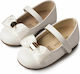 Babywalker Baptism Leather Pumps White W