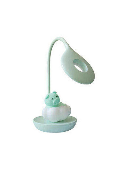 Led Kids Desk Lamp Bright Sun Honey Piggy Green