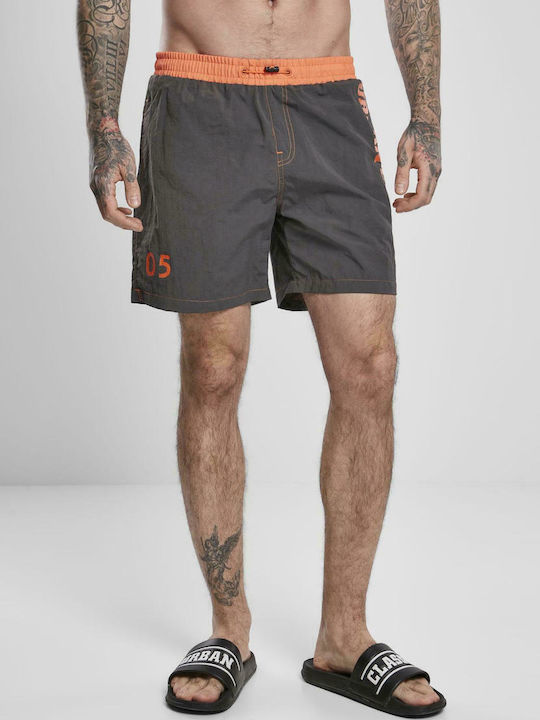 Urban Classics TB3707 Men's Swimwear Shorts Gray