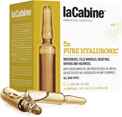 LaCabine Hialuronico Puro Anti-Aging Serum Gesicht mit Hyaluronsäure 10x2ml