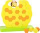 Επιτραπέζιο Παιχνίδι Beehive Wobbly Tower για 1-2 Παίκτες 3+ Ετών (EN) Small Foot
