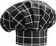 Egochef Chef Black Checked Cap