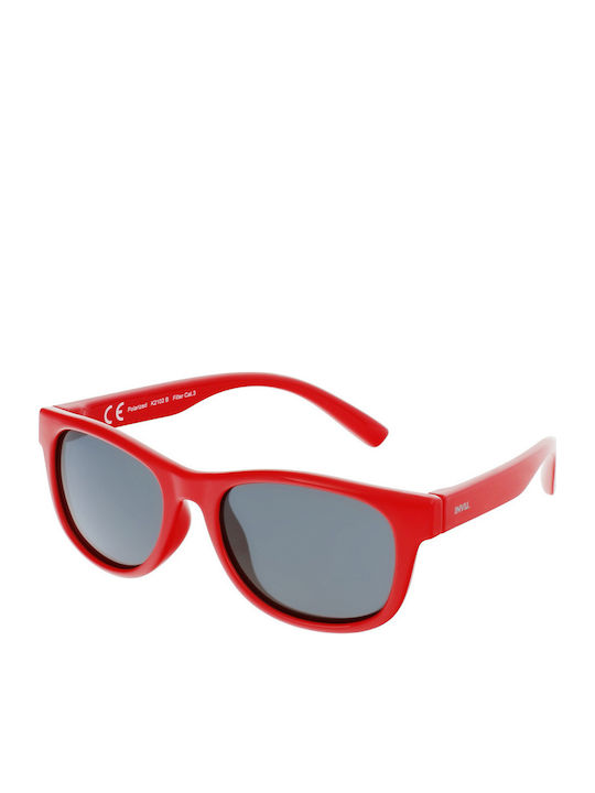Invu Kids Sunglasses With Polarized Lens Red