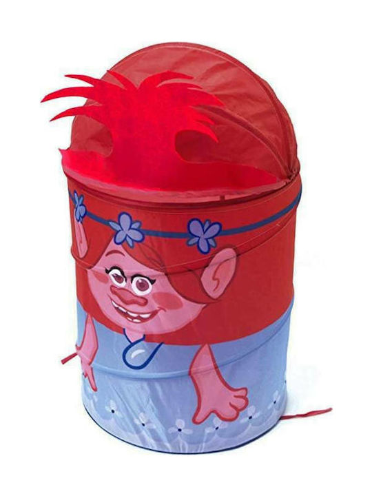 Children's Folding Storage Basket made of Fabric Trolls 505.11706 Multicolour 40x40x70cm 1pcs 505.11706