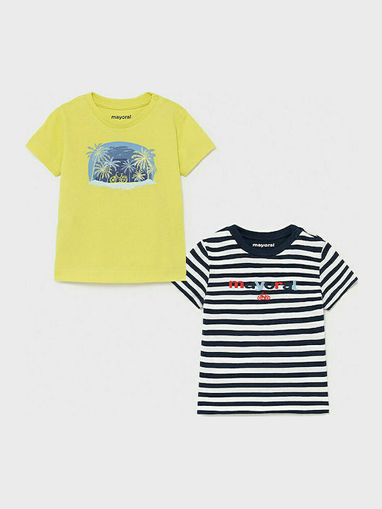 Mayoral Set Kinder-T-Shirts Mehrfarbig
