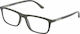 Emporio Armani Men's Acetate Prescription Eyeglass Frames with Clip On Gray EA4160 54371W