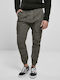 Trousers Cargo Elastic in Slim Fit Khaki