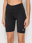 Sportswear Essential Running Γυναικείο Ποδηλατικό Κολάν Ψηλόμεσο Μαύρο CZ8526-010