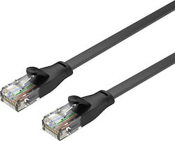 Unitek C1811GBK U/UTP Cat.6 Καλώδιο Ethernet 3m Μαύρο