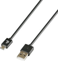 Lampa Regulat USB 2.0 spre micro USB Cablu Negru 2m (38814) 1buc