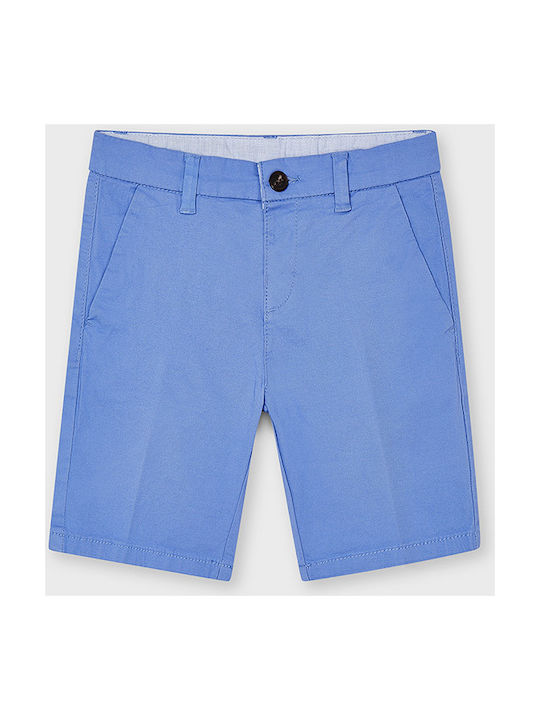 Mayoral Kids Shorts/Bermuda Fabric Light Blue