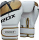 RDX F7 Ego Leather Boxing Competition Gloves White