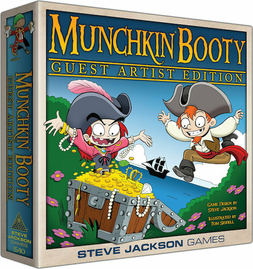 Настолна игра Munchkin: Booty Guest Artist Edition за 3-6 играчи 10+ години (EN) Steve Jackson Games