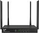 Tenda W18E Ασύρματο Router Wi‑Fi 5 με 4 Θύρες Gigabit
