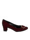 Envie Shoes Pumps Burgundisch