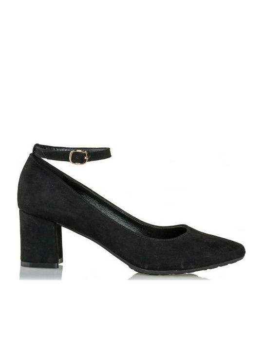 Envie Shoes Pumps mit Riemchen Schwarz