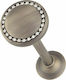 Frans Perla Strass Holdback Wall made of Metal Oro Matt 1pcs