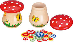 Die Spiegelburg Board Game Mushroom Flea Game for 2-4 Players 4+ Years 10241 (EN)