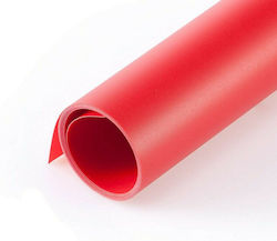 E-Reise PVC Fotografischer Hintergrund PVC 100x200cm. Rot