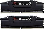 G.Skill Ripjaws V 32GB DDR4 RAM mit 2 Modulen (2x16GB) und Geschwindigkeit 4000 für Schreibtisch