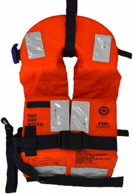 Eval Life Jacket Belt Kids Αναδιπλούμενο Βρεφικό Solas 74 με Άνωση 70N & Βάρος: <15kg