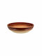 Art et Lumiere Dionysos Porcelain Salad Bowl Brown 36x36x10cm
