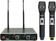 Chord SU20 Dual UHF Handheld Set Σετ Ασύρματο Δυναμικό Μικρόφωνο Χειρός, Ζώνης για Φωνητικά